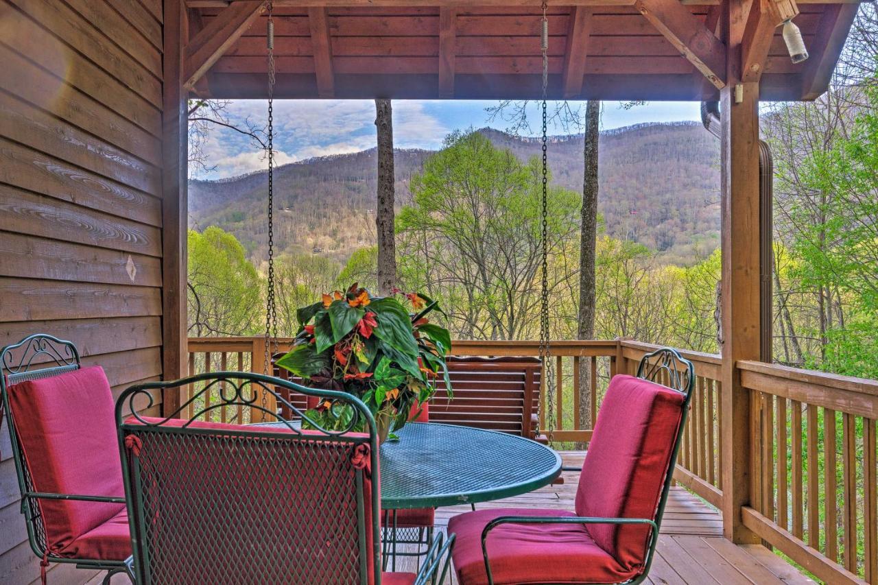 Spacious Maggie Valley Cabin With Hot Tub And Mtn View Экстерьер фото